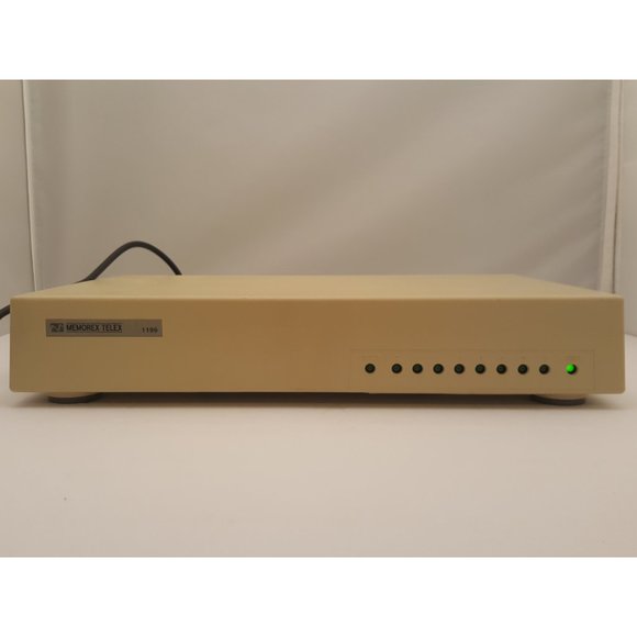 MEMOREX TELEX1199-2A 8 Port BNC Terminal Multiplexer 900307-102 Vintage
